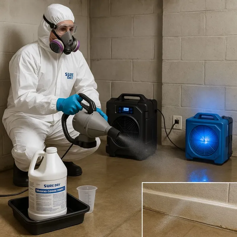 Sanitization and Odor Removal process in East Renton Highlands, WA